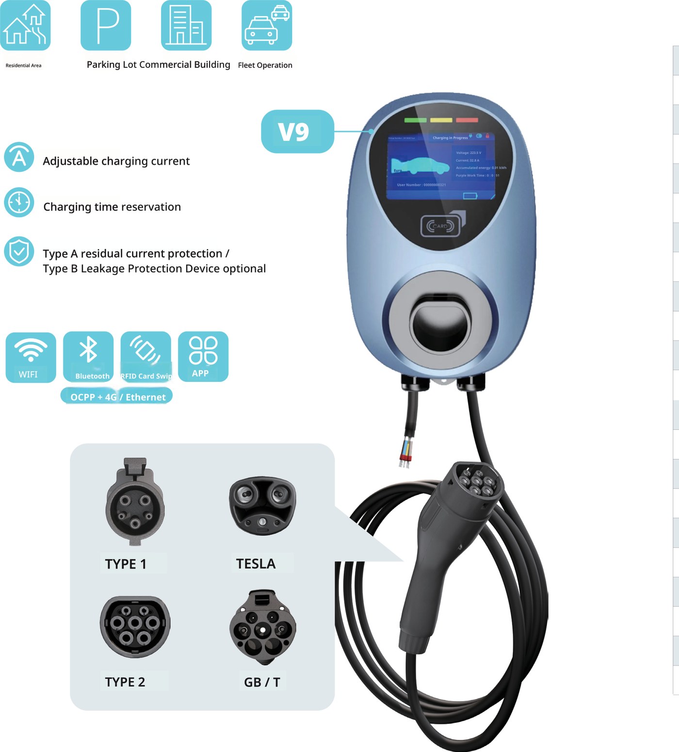 V9 EV charger